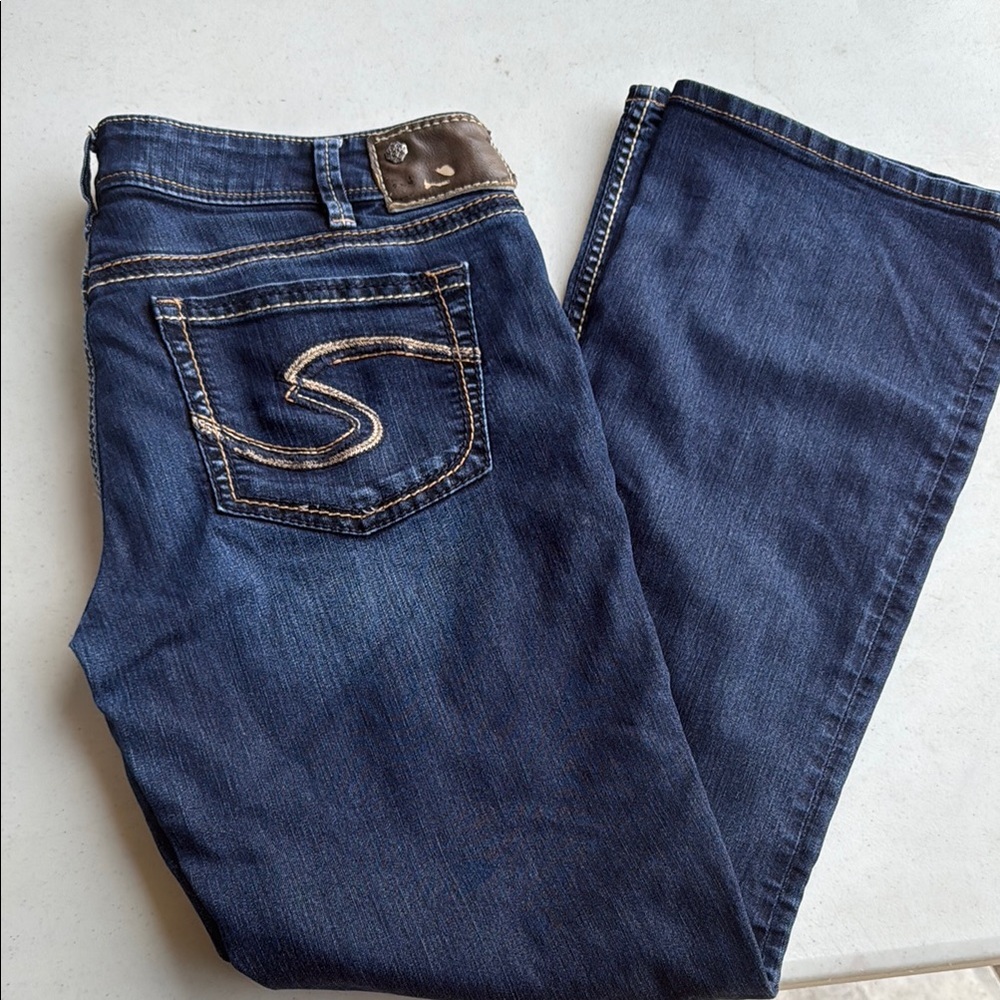Silver boot cut Jeans